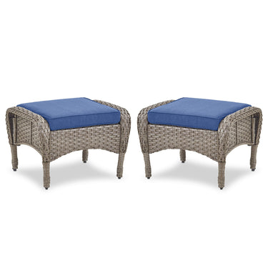 Outdoor Wicker Ottoman, NDS Series - Belord