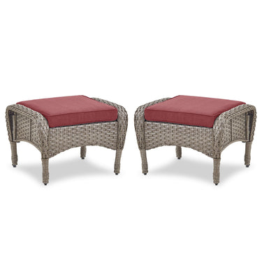 Outdoor Wicker Ottoman, NDS Series - Belord