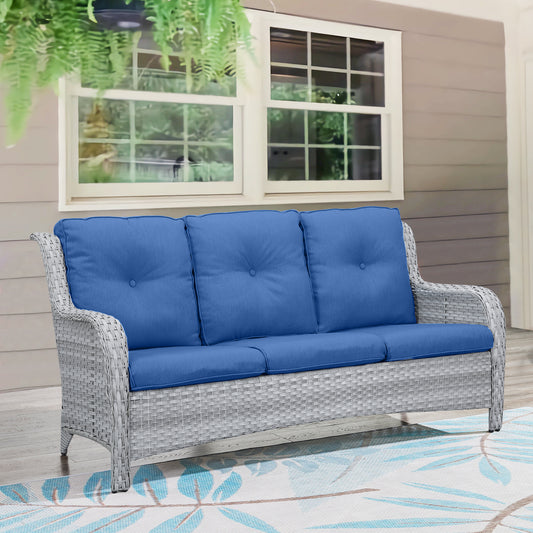 Save 54% - Outdoor PE Rattan Sofa, NTC Series
