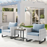 Patio Chairs Set with Side Table, GRS Series - Belord