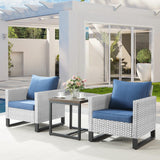 Patio Chairs Set with Side Table, GRS Series - Belord