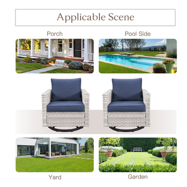 Save 50% - Outdoor Swivel Glider Chairs, GRS Series - Belord