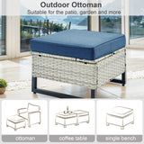 Save 50% - Outdoor 2-PC Ottoman, GRS Series - Belord