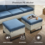 Save 50% - Outdoor 2-PC Ottoman, GRS Series - Belord