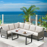Save 50% - 7-Piece Large Sectional Set with Coffee Table, GRS Series - Belord