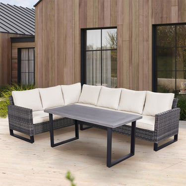 Save 50% - 7-Piece Large Sectional Set with Coffee Table, GRS Series - Belord