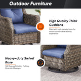 Save 70% - Outdoor 2-Piece Swivel Glider Chairs, NDC Series - Belord