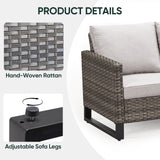 Save 60% - Outdoor Wicker Sofa, GRS Series - Belord