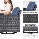Outdoor Swivel Glider Chairs, GRS Series - Belord