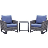 Patio Chairs Set with Side Table, GRS Series - Belord