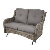 Outdoor Glider Loveseat, NTC Series - Belord