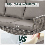 Outdoor Wicker Sofa, GRS Series - Belord