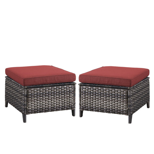 Save 30% - Outdoor PE Rattan Ottoman, NTC Series
