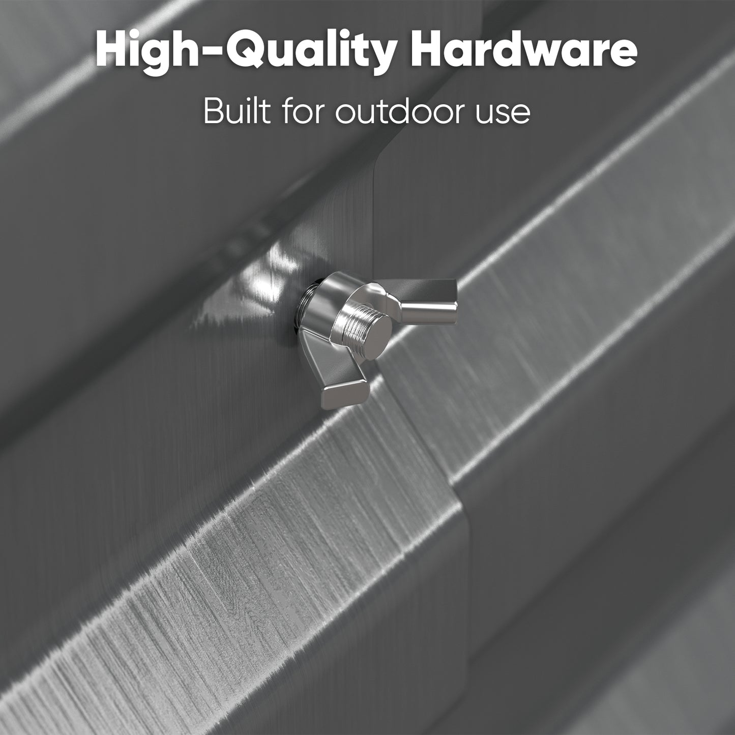 6x3x2ft Galvanized Raised Garden Bed, Outdoor Metal Planter Box with 269 Gallon Capacity for Vegetables, Herbs & Flowers