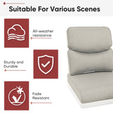 2 Set High Back and Deep Seating Outdoor Cushion - Belord
