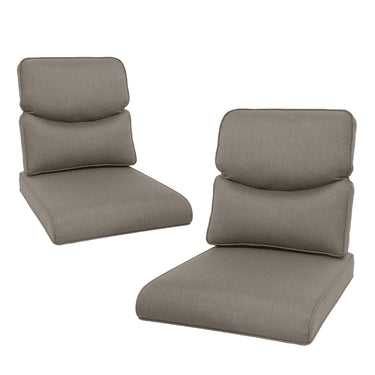 2 Set High Back and Deep Seating Outdoor Cushion - Belord