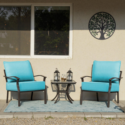 Belord 4-Piece Replacement Seat Back Cushions Set with Olefin Fabric and Zipper, 6"H x 22"W x 24"D