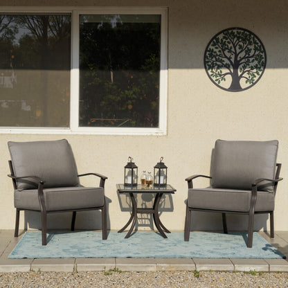 High Back Deep Seat Cushion, 6-Piece Set for Patio Sofas and Chairs, 6"H x 22"W x 24"D