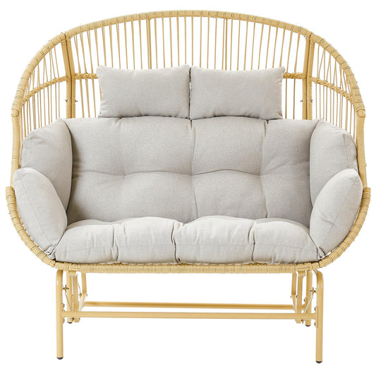 Glider Loveseat Egg Chair