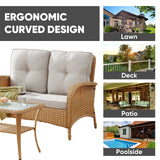 Loveseat Set with Coffee Table, NDS Series - Belord